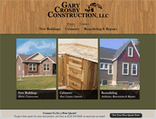 Tablet Screenshot of garycrosbyconstruction.com